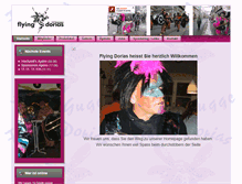 Tablet Screenshot of flying-dorias.ch